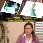 They both looks so similar, only different ability and power. | image tagged in they are the same picture,memes,funny,princess peach showtime,rosalina | made w/ Imgflip meme maker