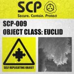 SCP-009 Label