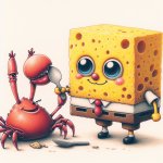 Spongebob Devours Mr Krabs template