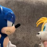 Angry sonic and tails
