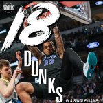 Dallas Mavericks 18 Dunks Meme