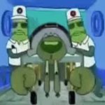 mr krabs gets sick GIF Template