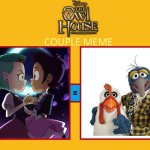 Owl House Couple meme - Luz x Amity | image tagged in owl house couple meme - luz x amity | made w/ Imgflip meme maker