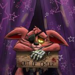 sad foxy template