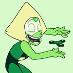 Peridot with a fidget spinner GIF Template