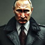 Vladimir Putin, butcher, mass murderer and enemy of the USA meme