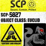 SCP-5827 Sign