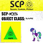 SCP-105 Sign