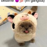 its true | I stay up after my bedtime 😈💯 (im gangsta) | image tagged in gangsta,memes,funny | made w/ Imgflip meme maker
