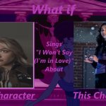 Yelena Sings I Won't Say (I'm in Love) about Kate | image tagged in insert character sings i won't say i'm in love about | made w/ Imgflip meme maker