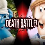 Clumsy Smurf VS Sydney | DEATH BATTLE!