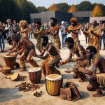african tribe in belgium