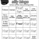 Normalcores silly bingo