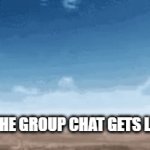 POV: | POV: THE GROUP CHAT GETS LEAKED | image tagged in gifs,nuclear explosion | made w/ Imgflip video-to-gif maker