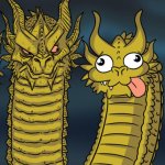 Two headed Dragon Meme Generator