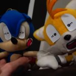 Scared sonic tails