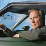Clint Eastwood driving