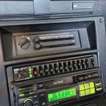 Alpine 90’s stereo