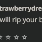 Strawberry Dream : I will rip your balls off template