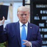 Trump Bible salesman