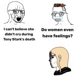 Do women have feelings template