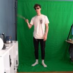 Dani hitting himself