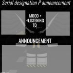 Announcement