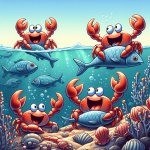 Happy Crabs