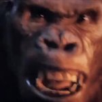 King Kong Mewing meme