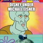 krusty knows what happened to disney | WHAT THE HELL HAPPENED TO DISNEY | image tagged in disney in a nutshell,krusty krab,the simpsons,disney,cartoon,funny memes | made w/ Imgflip meme maker
