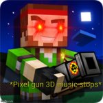Pixel gun 3D music stops