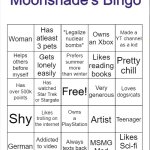 Moonshade's Bingo meme