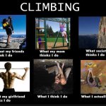 climbing