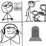 Hmm today I will clueless computer | GEN Z SLANG AND CRINGE; "HMM, TODAY I WILL..."
2010-2024 | image tagged in hmm today i will clueless computer | made w/ Imgflip meme maker