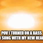 ow. | POV I TURNED ON A BASS BOOSTED SONG WITH MY NEW HEADPHONES | image tagged in gifs,ow,period | made w/ Imgflip video-to-gif maker
