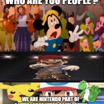 mickey and friends meets who meme