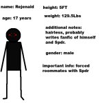 Rejenald's info meme