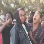 Black Guys Screaming GIF Template