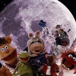 muppets moon landing template