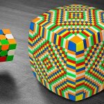 Easy Rubiks Cube vs Hard Rubiks Cube template