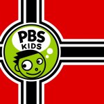 Nazi pbs kids flag