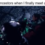 The bloodline will continue | My ancestors when I finally meet a girl: | image tagged in gifs,memes | made w/ Imgflip video-to-gif maker
