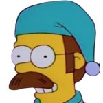 Ned Flanders Head Transparent Background