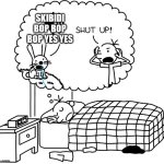 Greg Is Normal In his Dream | SKIBIDI BOP BOP BOP YES YES | image tagged in greg s bad dream | made w/ Imgflip meme maker