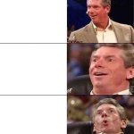 Vince McMahon getting excited 5-panel alt