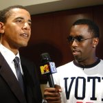 Obama and puff Daddy Combs