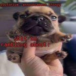 plutonium announcement