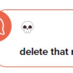 delete that rn