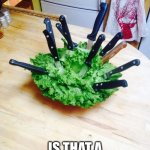 Caesar salad | LOOK OVER THERE; IS THAT A CAESAR SALAD? | image tagged in caesar salad | made w/ Imgflip meme maker