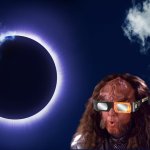 Gowron Eclipse Glasses meme